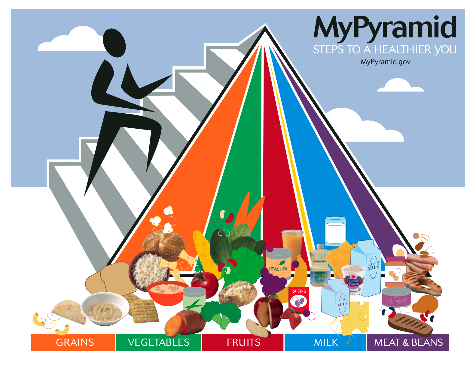 USDA New Food Pyramid